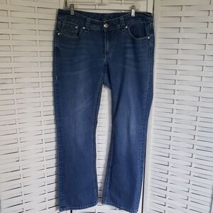 Melissa Mc Cartney Classic Blue Boot CutbWomen's Jeans 14W